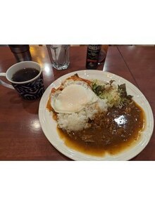 目玉焼きナポリタン&カレーライス！