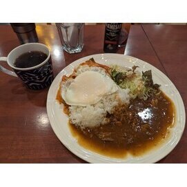 目玉焼きナポリタン&カレーライス！